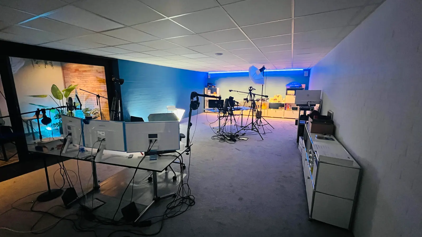 Impression aus dem YouTube/PodCast Studio Bielefeld